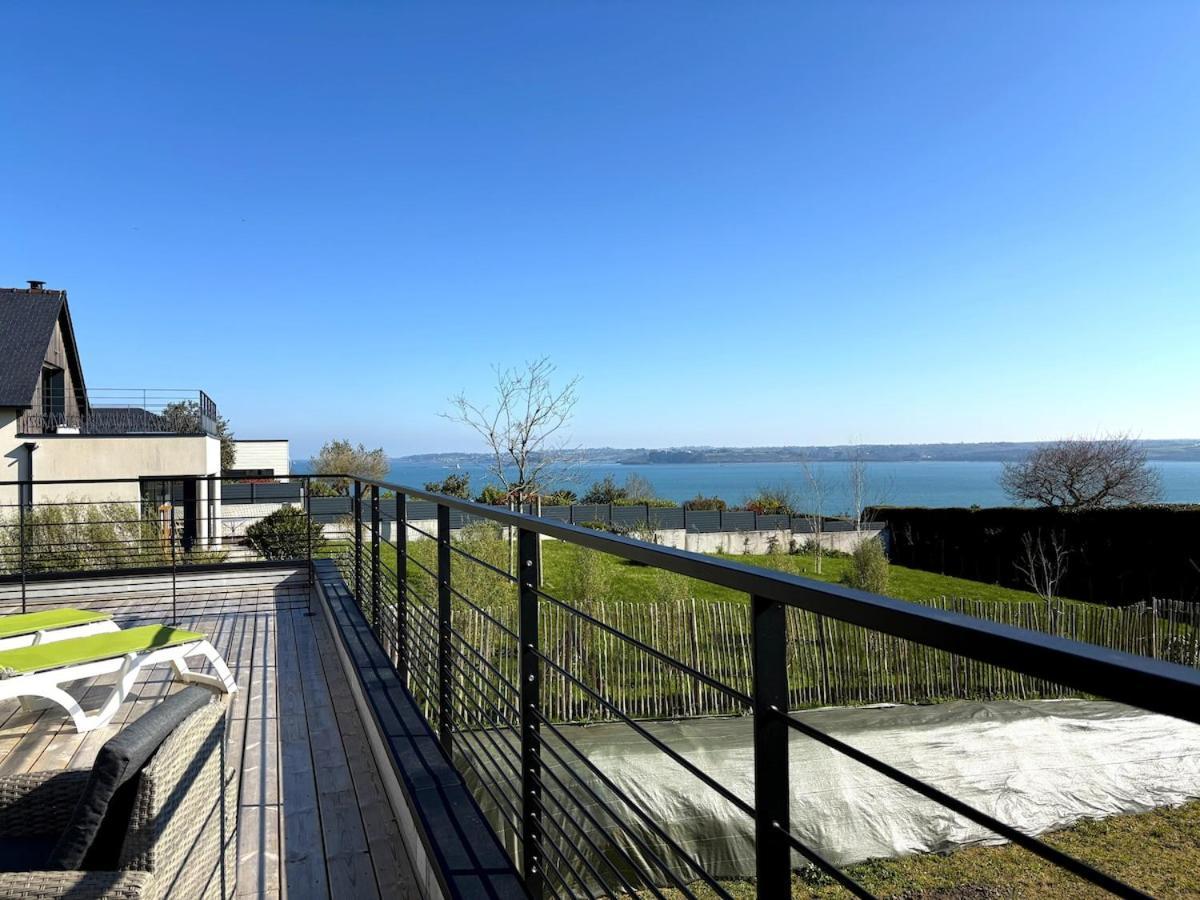 Villa Armor Vue Mer Et Spa Carantec Exterior foto