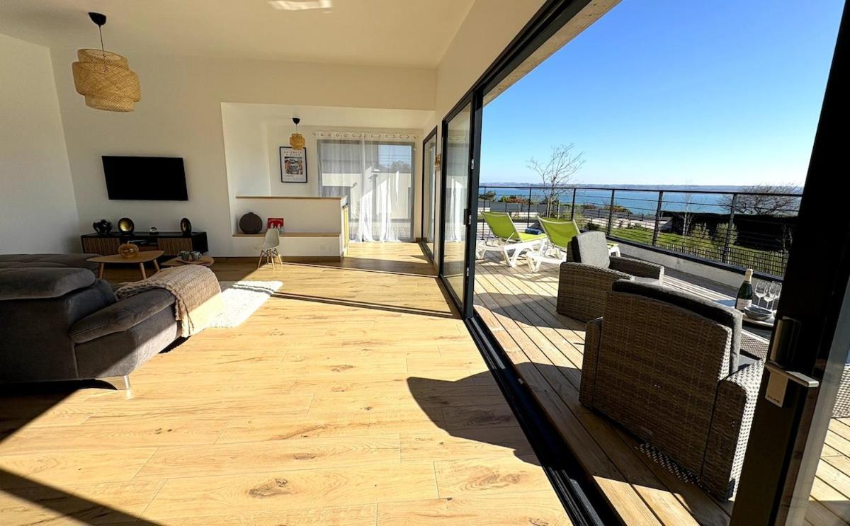 Villa Armor Vue Mer Et Spa Carantec Exterior foto
